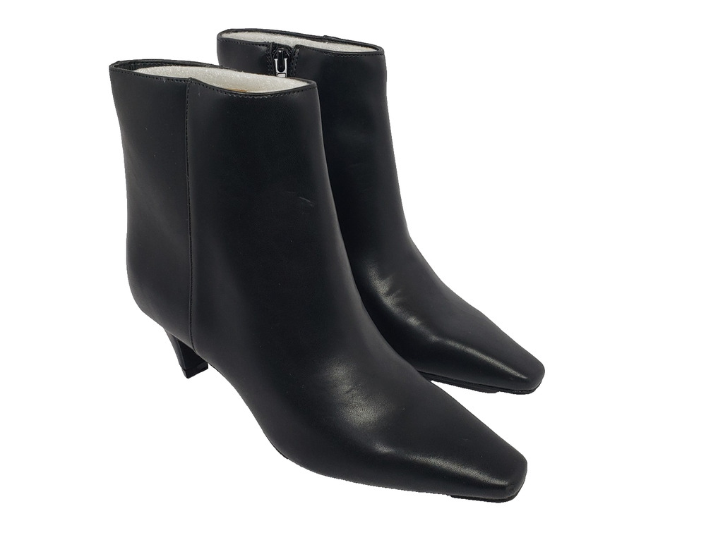 I.N.C. International Concepts Sareya Womens Size 6 Black Ankle Bootie Boots